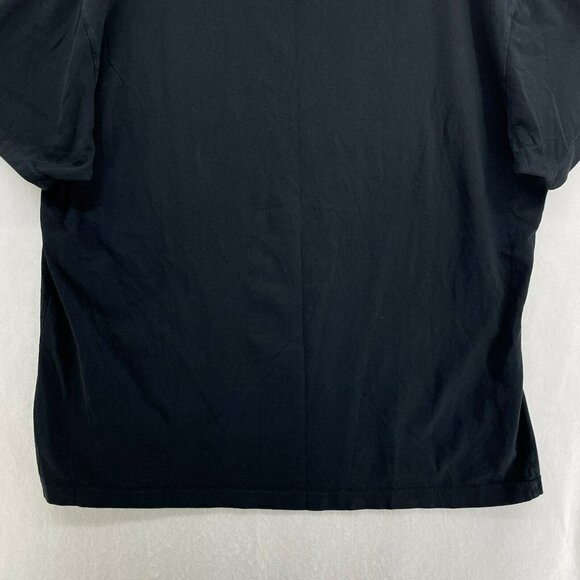 Polo Ralph Lauren T-Shirt Men’s Sz L Black V Neck Short Sleeve Embroidered Logo - Picture 8 of 10